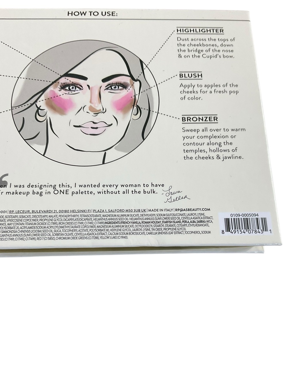 Laura Geller The Best Of The Best Tuscan Dreams Face & Eye Palette NIB unopened - Picture 13 of 13